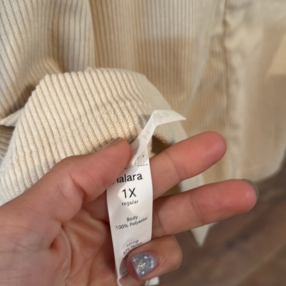 High Waisted Invisible Zipper 2-in-1 A Line Mini Corduroy Casual Plus Size Skirt - Picture 6 of 8